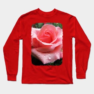 Pink Rose Long Sleeve T-Shirt